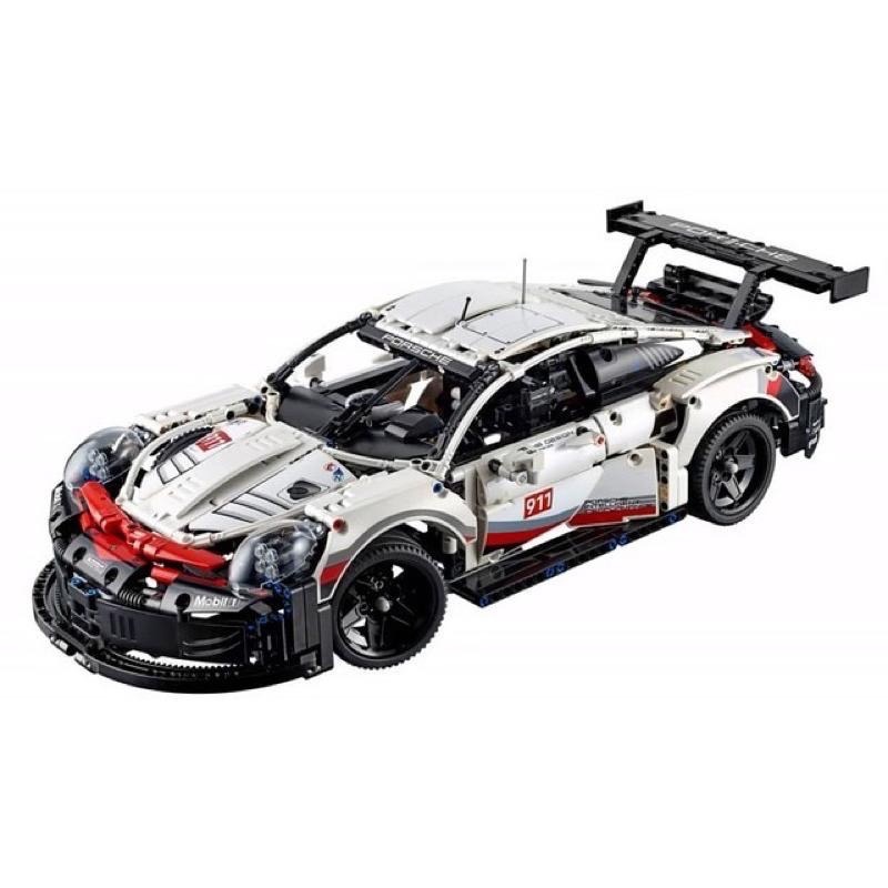 【高雄∣阿育小舖】LEGO 42096 保時捷 Porsche 911 RSR-細節圖3