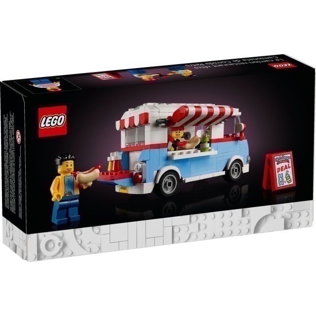 （店面）１４５０【高雄∣阿育小舖】LEGO 40681 復古餐車 Retro Food Truck-細節圖3