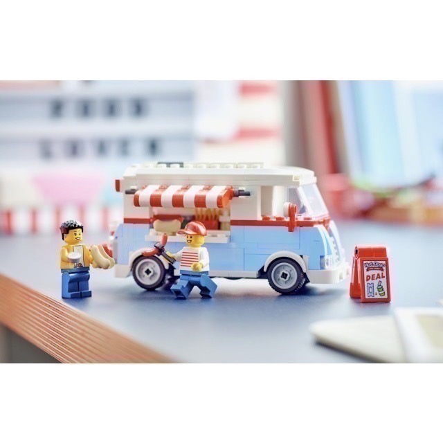 （店面）１４５０【高雄∣阿育小舖】LEGO 40681 復古餐車 Retro Food Truck-細節圖4