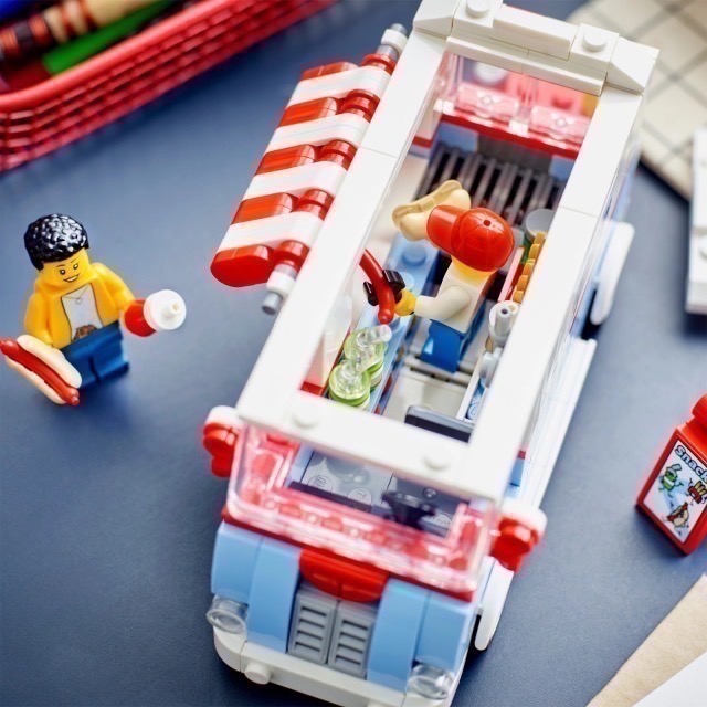 （店面）１４５０【高雄∣阿育小舖】LEGO 40681 復古餐車 Retro Food Truck-細節圖5
