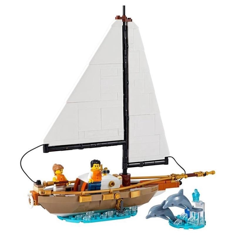 【高雄∣阿育小舖】<現貨可刷卡> Lego 40487 帆船冒險 Sailboat Adventure-細節圖4