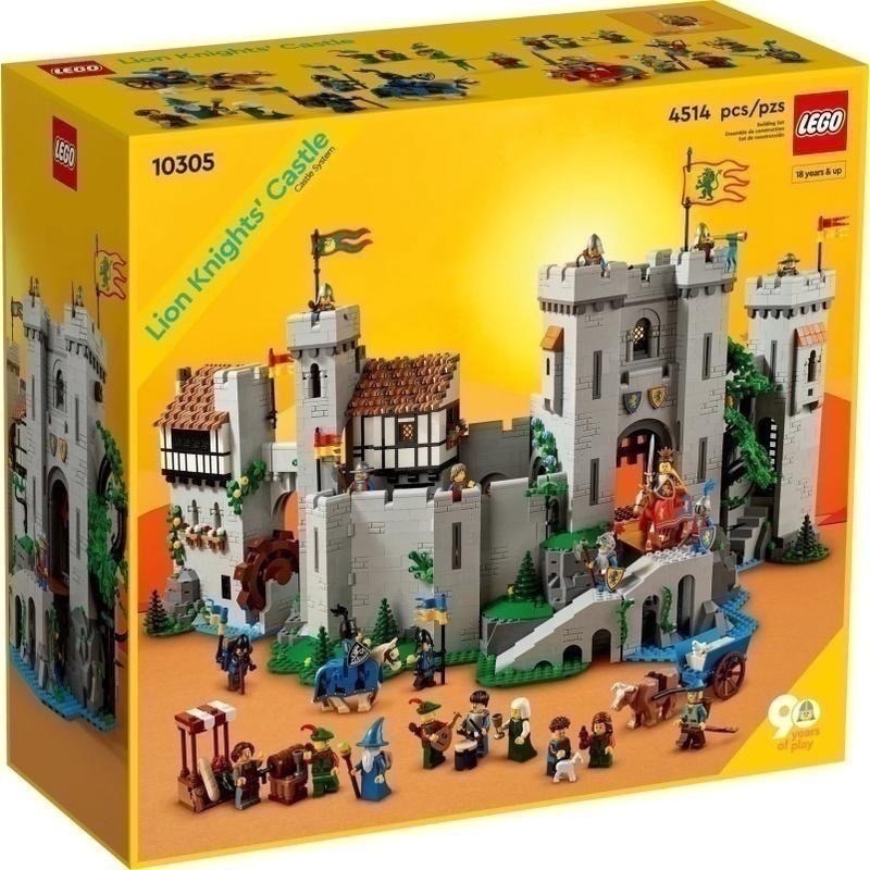 【高雄∣阿育小舖】LEGO 10305 獅子騎士的城堡 Lion Knights＇ Castle-細節圖2