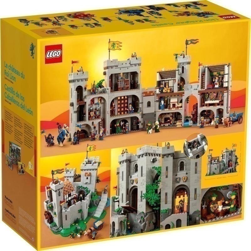 【高雄∣阿育小舖】LEGO 10305 獅子騎士的城堡 Lion Knights＇ Castle-細節圖3