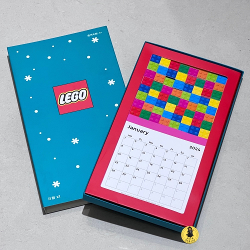 【高雄｜阿育小舖】&lt;現貨可刷卡&gt; Lego 樂高 104654 2024年曆 日曆 桌曆