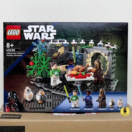 【高雄∣阿育小舖】&lt;現貨可刷卡&gt; Lego 40658 千年鷹號假日場景 星際大戰 星戰