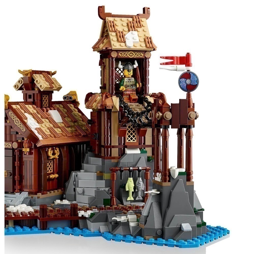 【高雄∣阿育小舖】＜現貨可刷卡＞Lego 21343 iDeas 系列 維京海盜村 Viking Villa-細節圖4