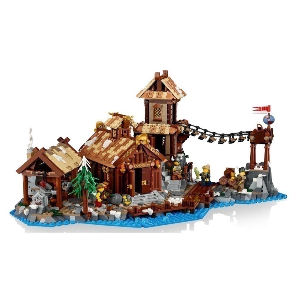 【高雄∣阿育小舖】＜現貨可刷卡＞Lego 21343 iDeas 系列 維京海盜村 Viking Villa-細節圖5