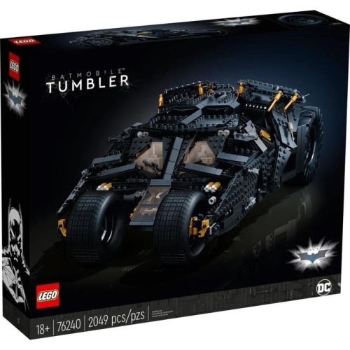 【高雄∣阿育小舖】LEGO 76240 黑暗騎士蝙蝠車 Batmobile Tumble