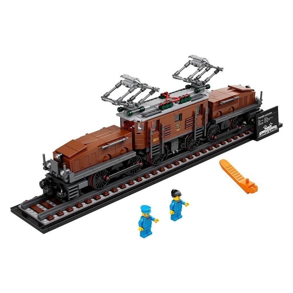 【高雄∣阿育小舖】<現貨可刷卡> Lego 10277 鱷魚火車頭 Crocodile Locomotive-細節圖3