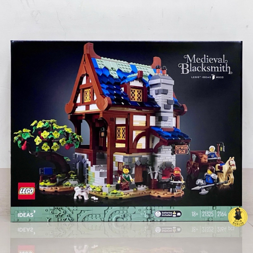 【高雄∣阿育小舖】&lt;現貨可刷卡&gt; Lego 21325 iDeas系列 中世紀鐵匠小屋