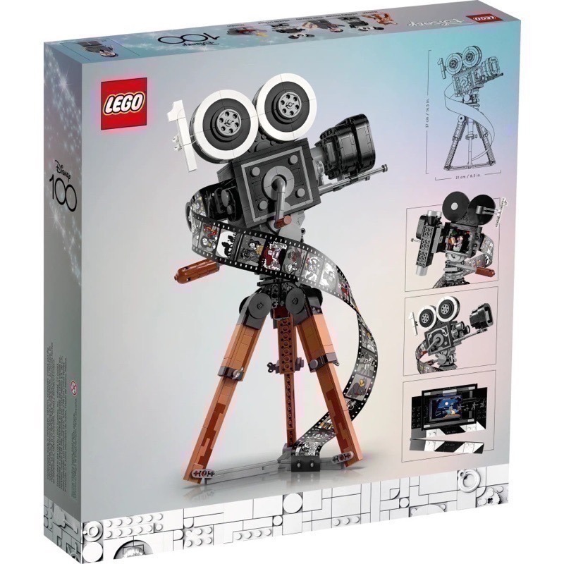 【高雄｜阿育小舖】LEGO 43230 復古式電影攝影機 致敬 迪士尼 100週年-細節圖3