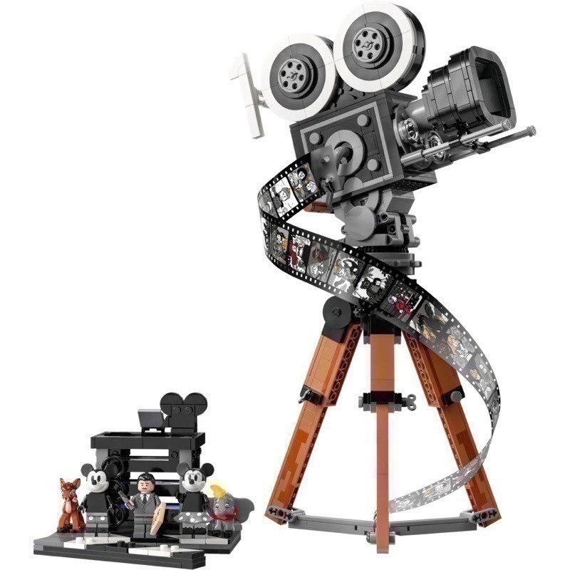 【高雄｜阿育小舖】LEGO 43230 復古式電影攝影機 致敬 迪士尼 100週年-細節圖4