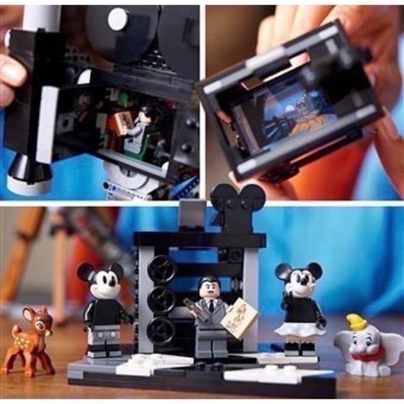 【高雄｜阿育小舖】LEGO 43230 復古式電影攝影機 致敬 迪士尼 100週年-細節圖6