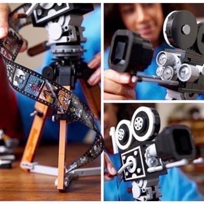 【高雄｜阿育小舖】LEGO 43230 復古式電影攝影機 致敬 迪士尼 100週年-細節圖7