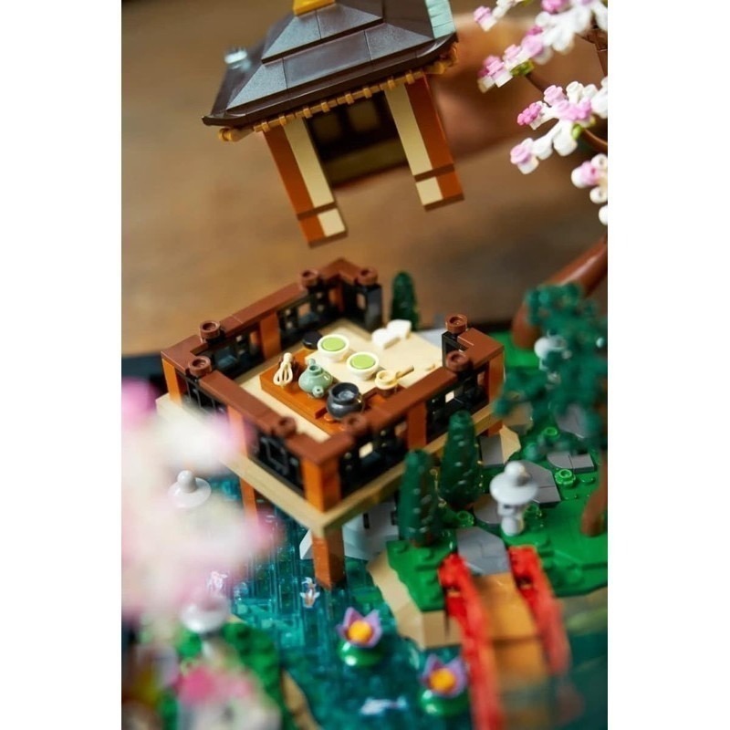 【高雄∣阿育小舖】<現貨可刷卡> Lego 10315 寧靜庭園 日式建築 日式庭園 日本 樂高-細節圖3