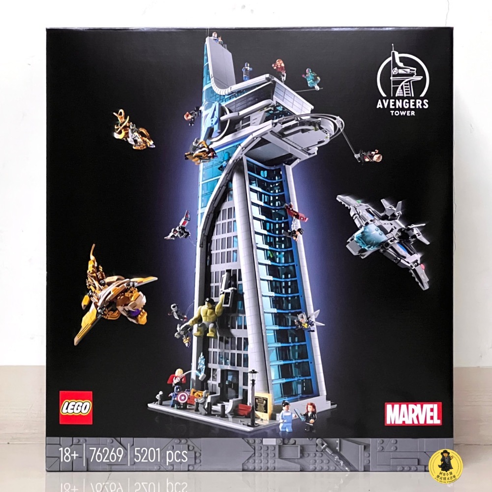 【高雄∣阿育小舖】LEGO 76269 復仇者大廈 Avengers Tower-細節圖11