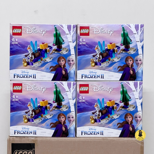 【高雄∣阿育小舖】&lt;現貨可刷卡&gt; Lego 40361 雪寶 的旅行雪橇 冰雪奇緣 迪士尼