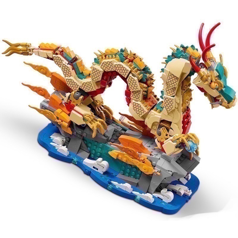 （店面）２３９９【高雄∣阿育小舖】 LEGO 80112 祥龍納福 龍年 樂高 新年 春節-細節圖5
