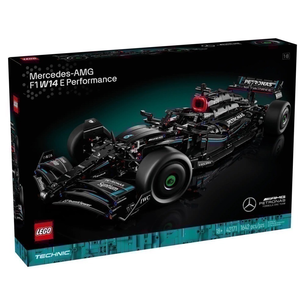 【高雄∣阿育小舖】LEGO 42171 賓士 Mercedes AMG F1 W14 E Performance-細節圖2