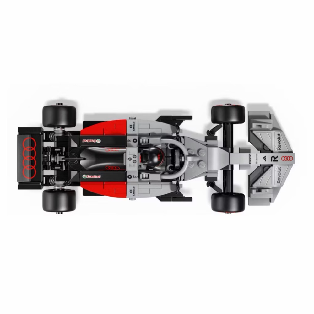 【高雄∣阿育樂高】LEGO 77259 奧迪 Revolut F1® Team R26 賽車-細節圖3