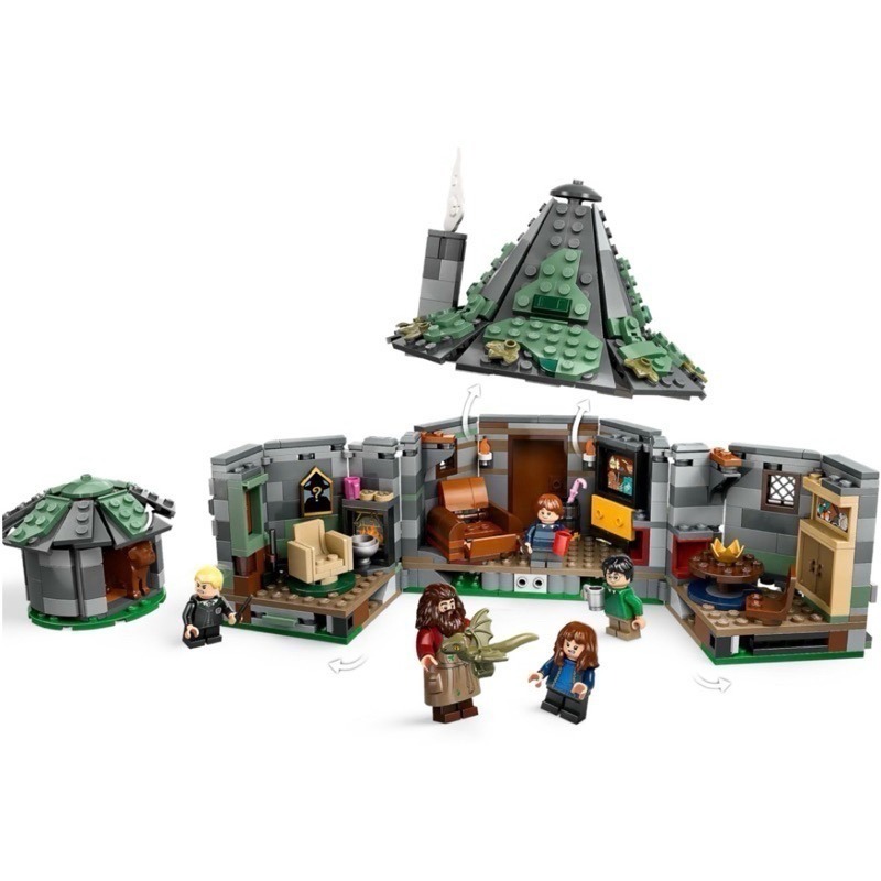 【高雄∣阿育小舖】LEGO 76428 海格小屋 Hagrid＇s Hu 哈利波特-細節圖4