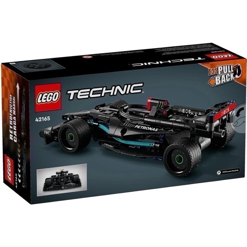 【高雄∣阿育小舖】LEGO 42165 賓士 Mercedes AMG F1 W14 E 迴力車-細節圖3