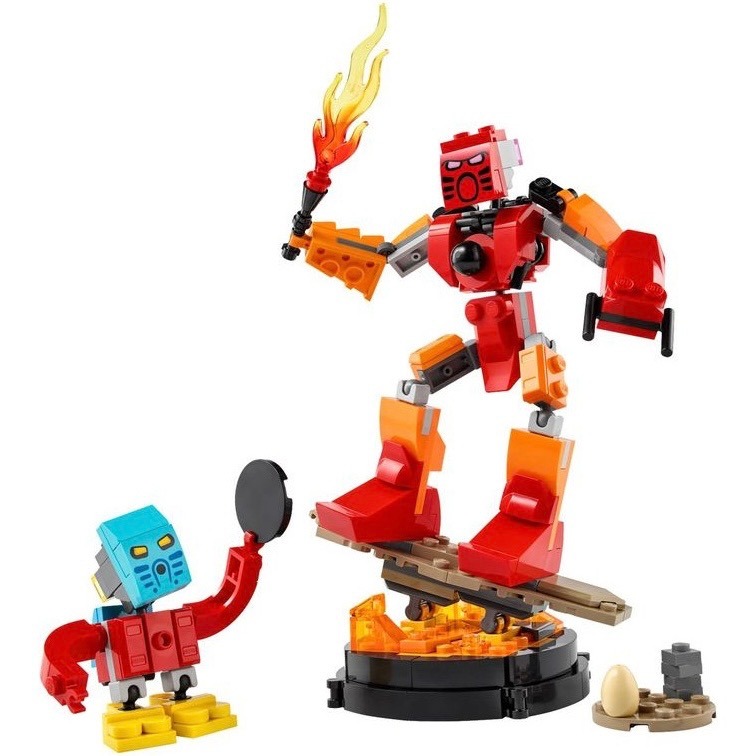 【高雄∣阿育小舖】LEGO 40581 生化系列 Bionicle Tahu and Takua 生化戰士-細節圖3