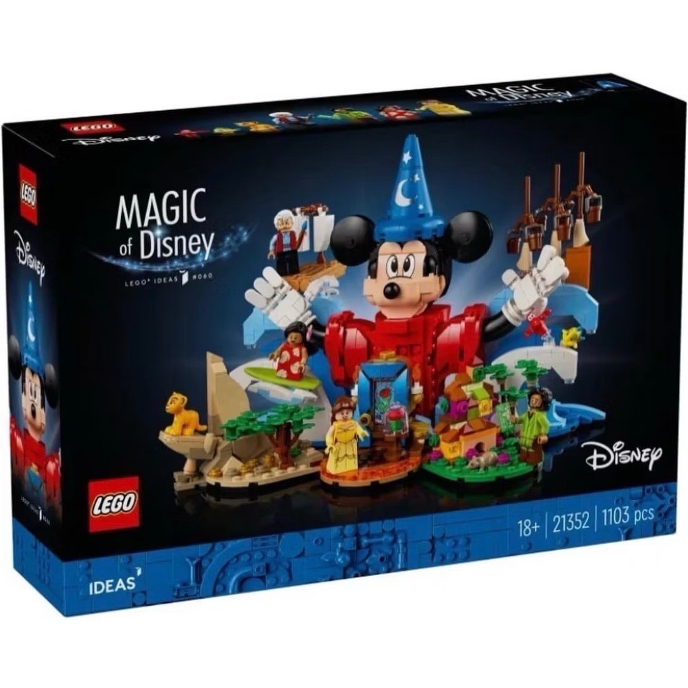 【高雄∣阿育小舖】LEGO 21352 迪士尼魔法 Magic of Disney iDeas系列-細節圖2