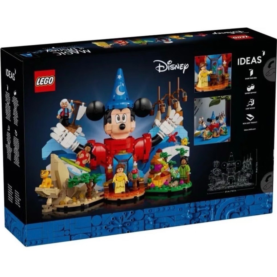 【高雄∣阿育小舖】LEGO 21352 迪士尼魔法 Magic of Disney iDeas系列-細節圖3