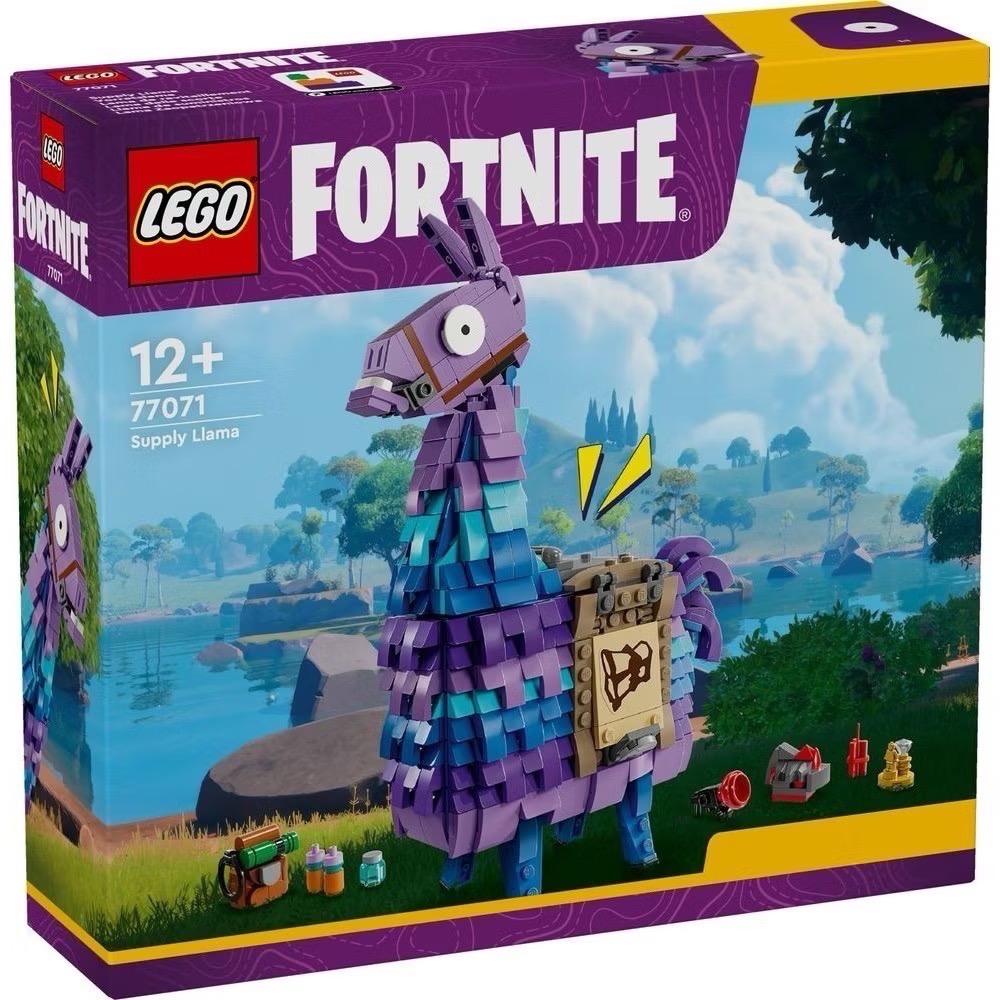 【高雄∣阿育小舖】LEGO 77071 Fortnite 要塞英雄 Supply Llama 羊駝皮納塔-細節圖2