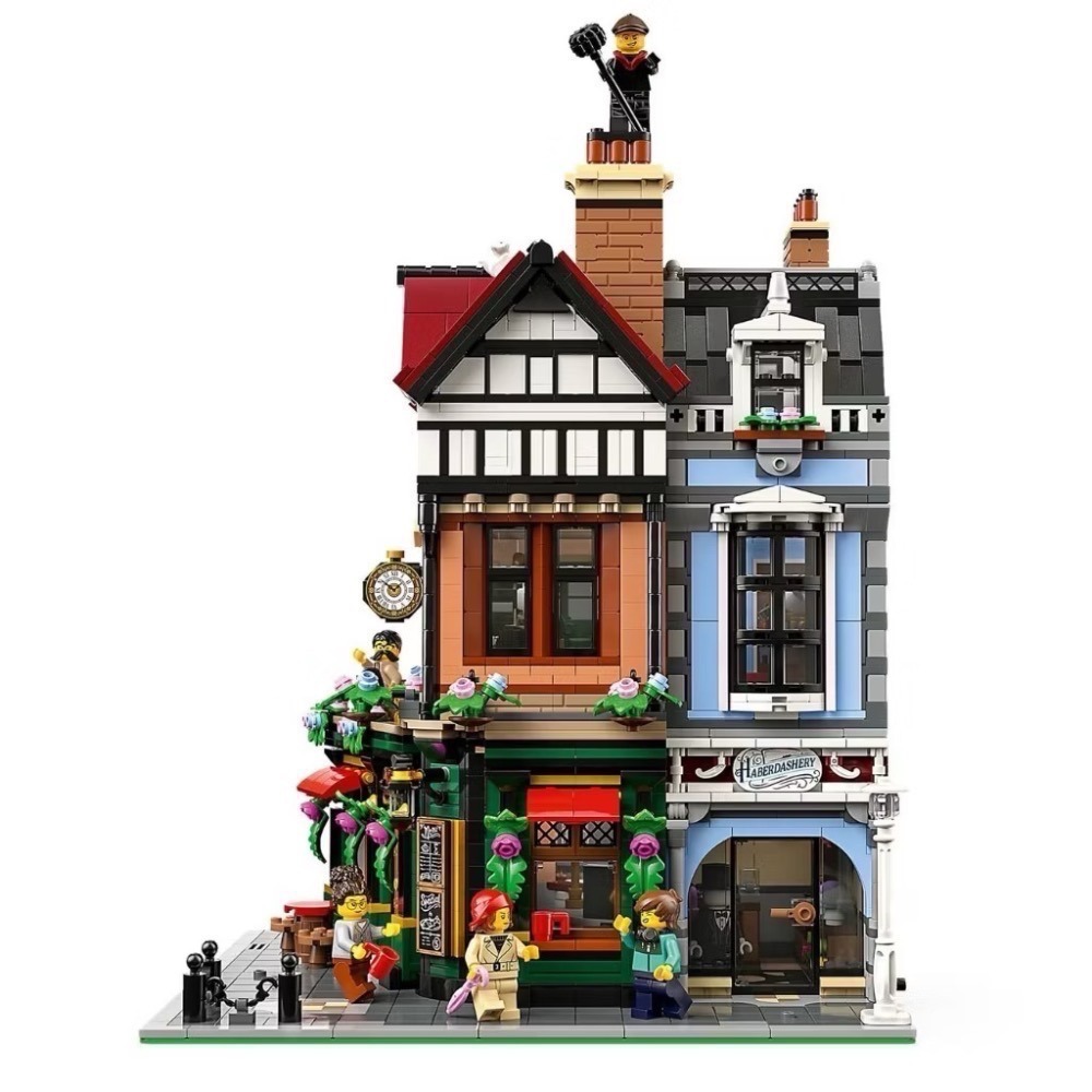 【高雄∣阿育小舖】LEGO 10350 都鐸式街角 Tudor Corner 街景系列-細節圖5