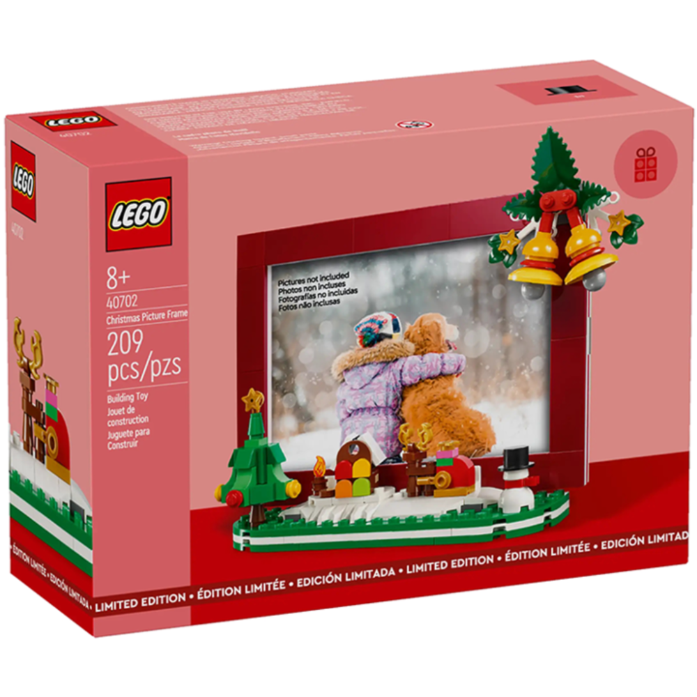 【高雄∣阿育小舖】LEGO 40702 耶誕相框 Christmas Picture Frame-細節圖2