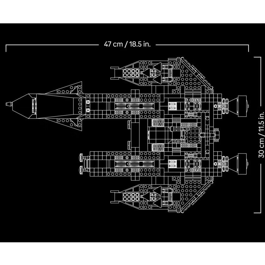 【高雄∣阿育小舖】LEGO 10355 黑創巡洋艦 Blacktron Renegade-細節圖9