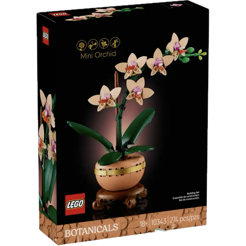 【高雄∣阿育小舖】LEGO 10343 迷你蘭花 10344 開運竹 竹子 竹-規格圖1