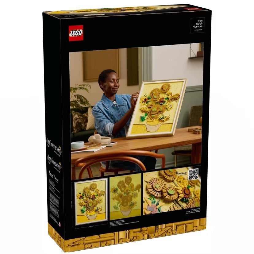 【高雄∣阿育小舖】LEGO 31215 梵谷向日葵 Vincent van Gogh Sunflowers-細節圖2