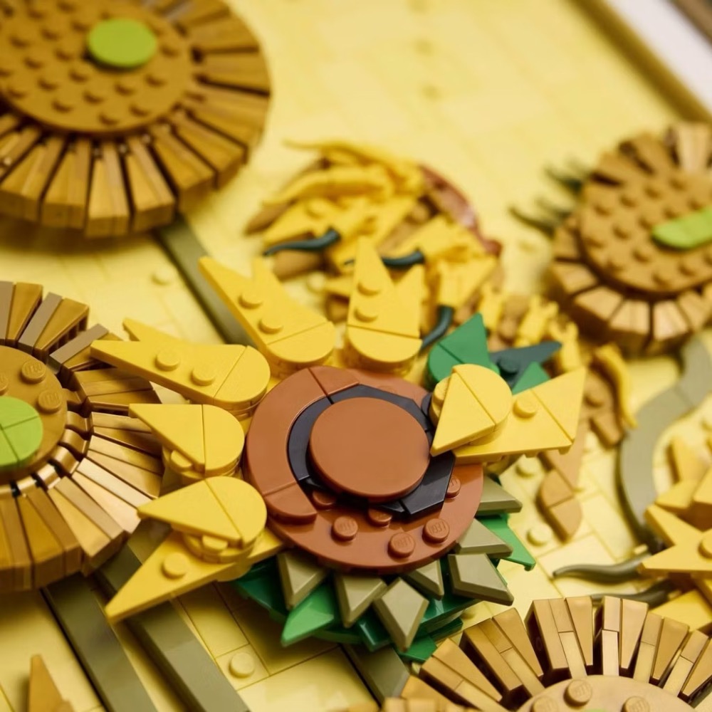 【高雄∣阿育小舖】LEGO 31215 梵谷向日葵 Vincent van Gogh Sunflowers-細節圖6