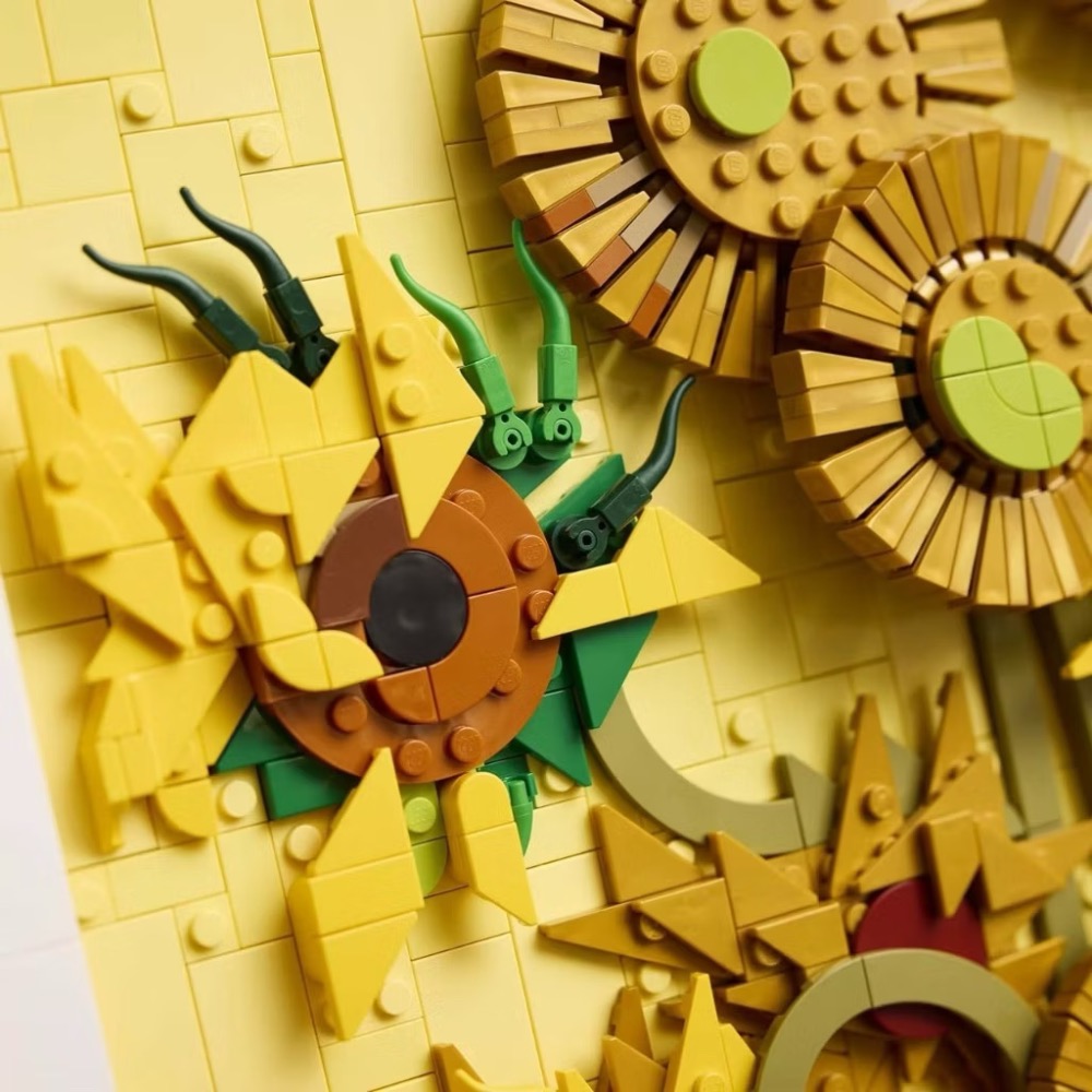 【高雄∣阿育小舖】LEGO 31215 梵谷向日葵 Vincent van Gogh Sunflowers-細節圖7