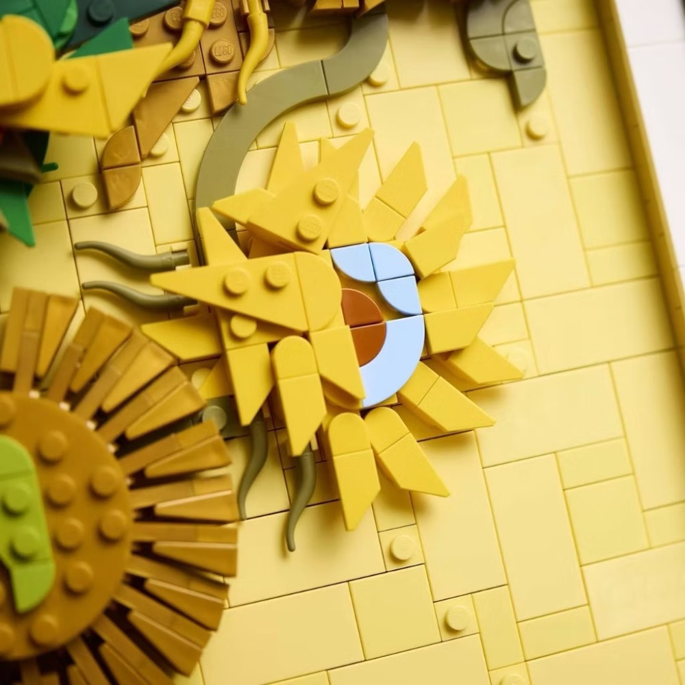 【高雄∣阿育小舖】LEGO 31215 梵谷向日葵 Vincent van Gogh Sunflowers-細節圖8