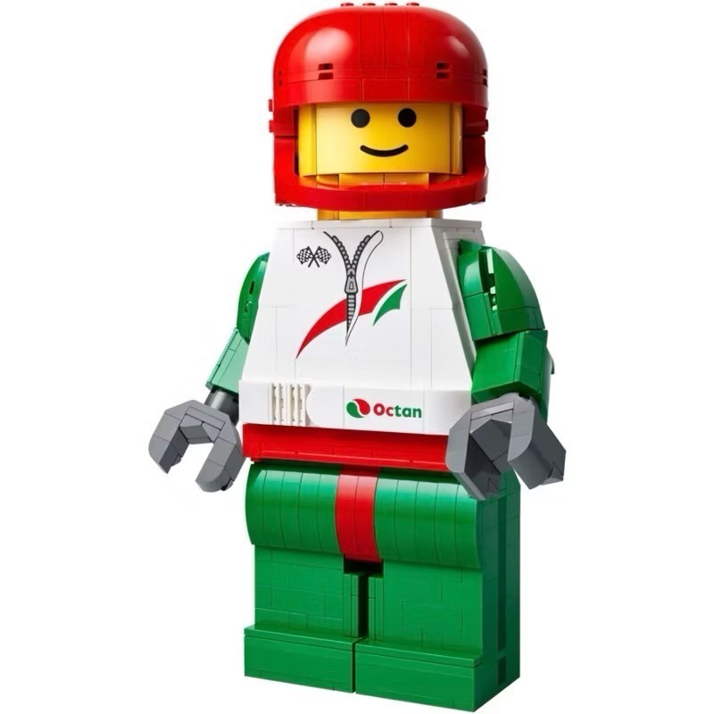 （店面）１５８０【高雄∣阿育小舖】LEGO 40819 大人偶 放大版賽車手人偶 放大版樂高人偶-細節圖4