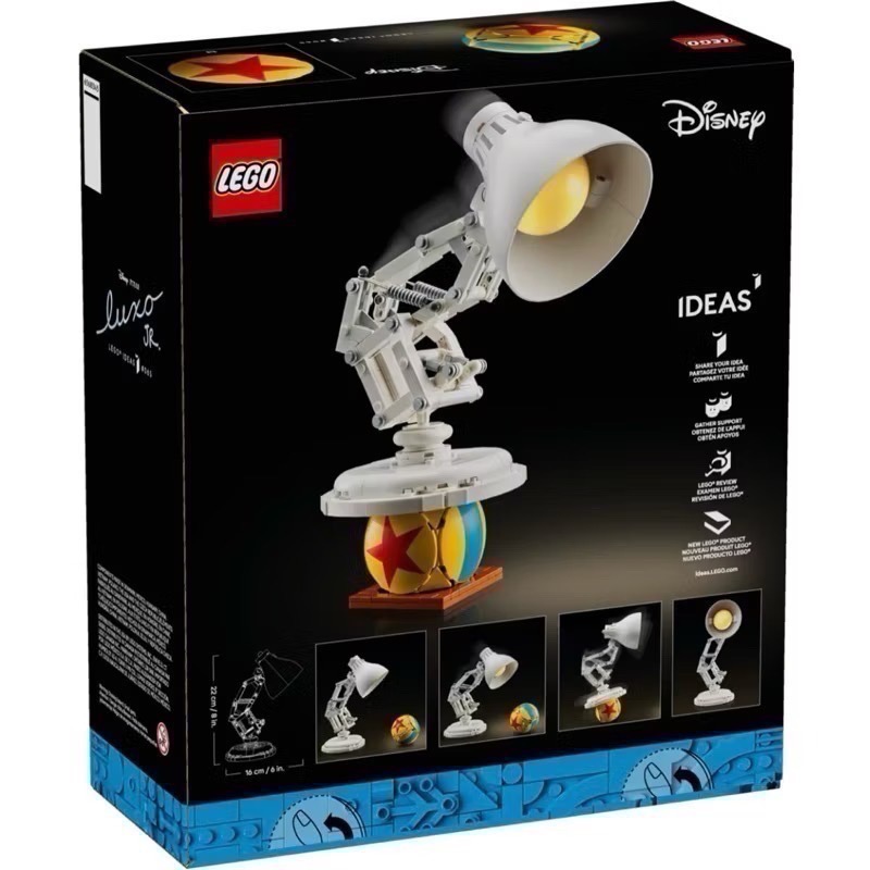 （店面現貨）１８００【高雄∣阿育小舖】LEGO 21357 迪士尼 皮克斯 跳跳燈 iDeas系列-細節圖3