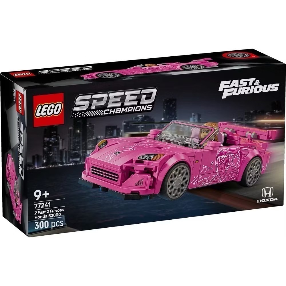 【高雄∣阿育小舖】LEGO 77241 Speed 玩命關頭2：飆風再起 本田Honda S2000-細節圖2