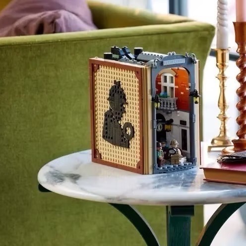 （店面）３６００【高雄∣阿育小舖】LEGO 10351 夏洛克．福爾摩斯：書擋擺飾 Sherlock Holmes-細節圖5