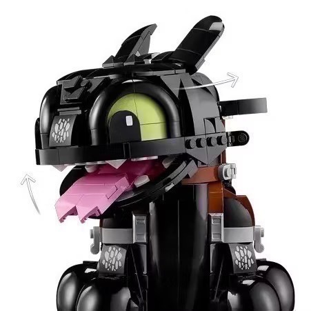 【高雄∣阿育小舖】LEGO 10375 馴龍高手：沒牙-細節圖8