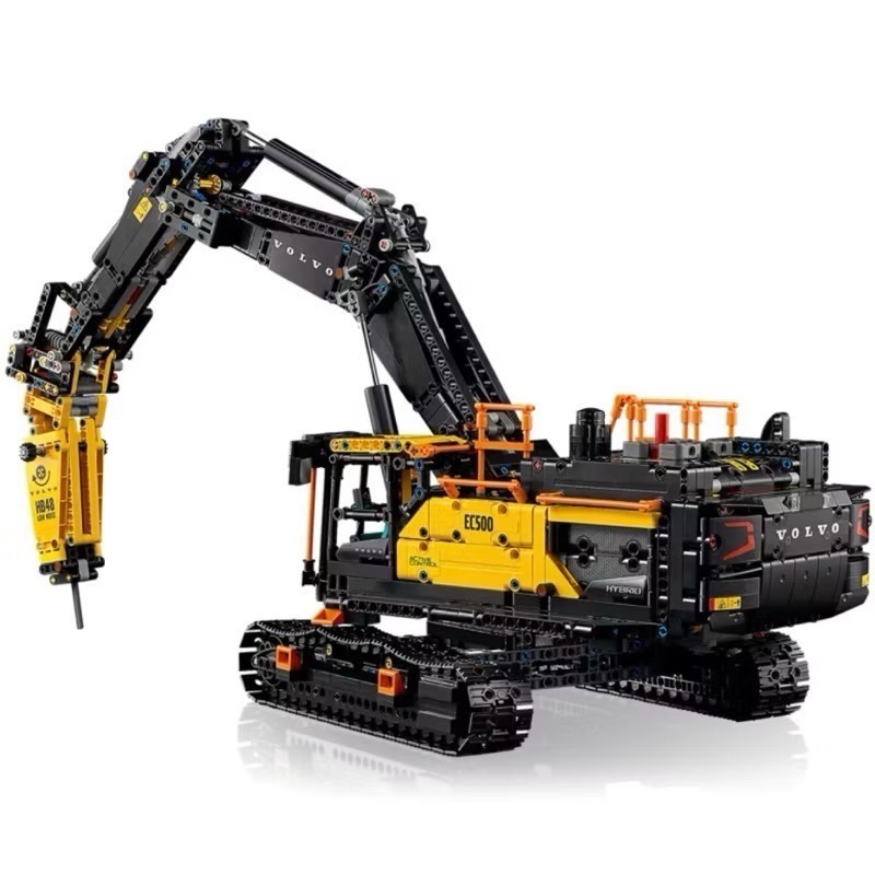 【高雄∣阿育小舖】LEGO 42215 Volvo EC500 挖掘機 （有馬達）怪手 挖土機 打樁機-細節圖4