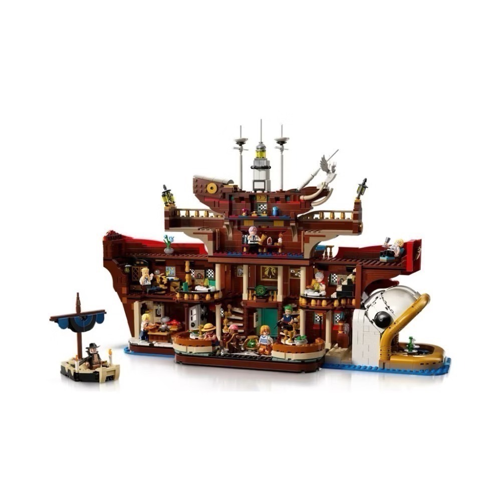 【高雄∣阿育小舖】LEGO 75640 航海王 芭拉蒂海上餐廳 芭拉蒂 Baratie 海賊王-細節圖5