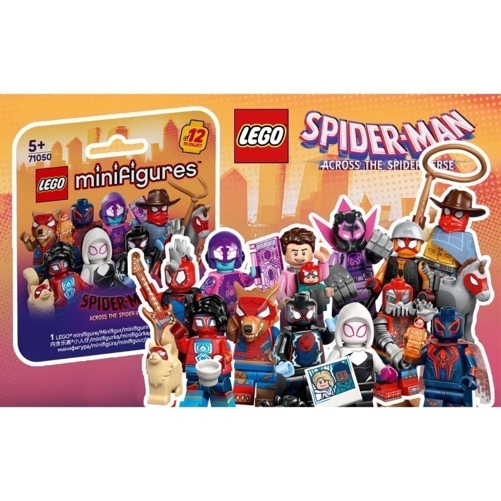 【高雄∣阿育小舖】LEGO 71050 蜘蛛人：穿越新宇宙 蛛蛛人 人偶包 漫威系列-細節圖2