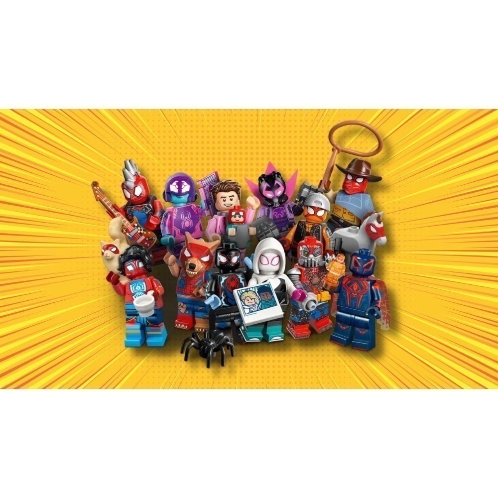 【高雄∣阿育小舖】LEGO 71050 蜘蛛人：穿越新宇宙 蛛蛛人 人偶包 漫威系列-細節圖3