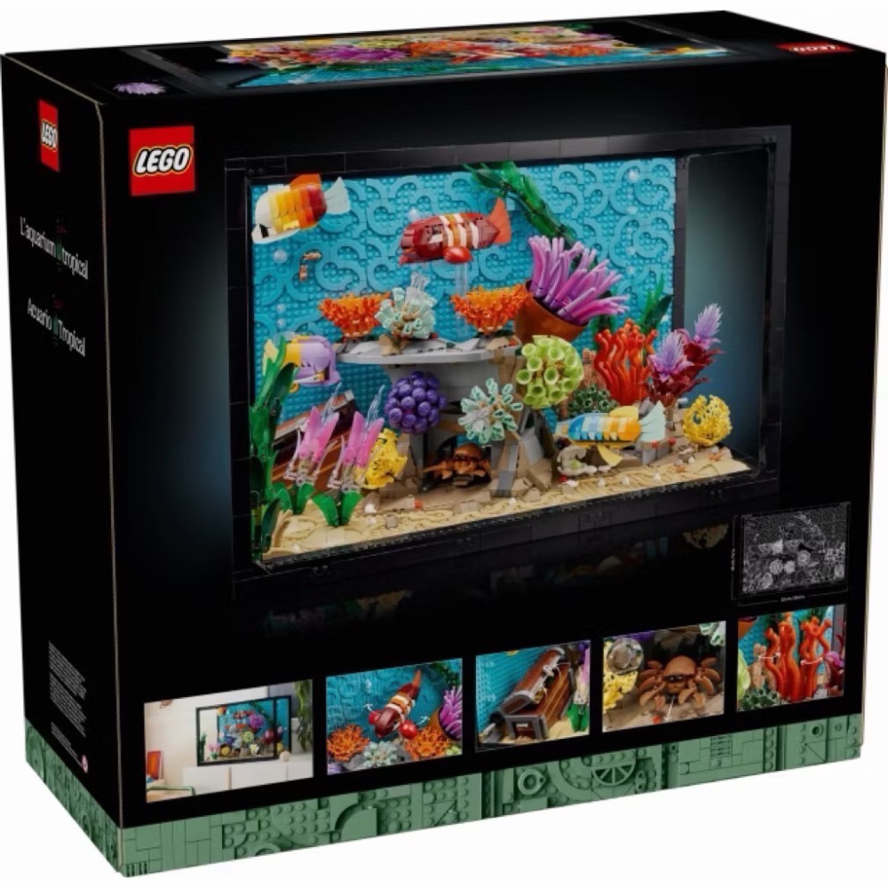 【高雄∣阿育小舖】LEGO 10366 熱帶水族箱 魚缸-細節圖3