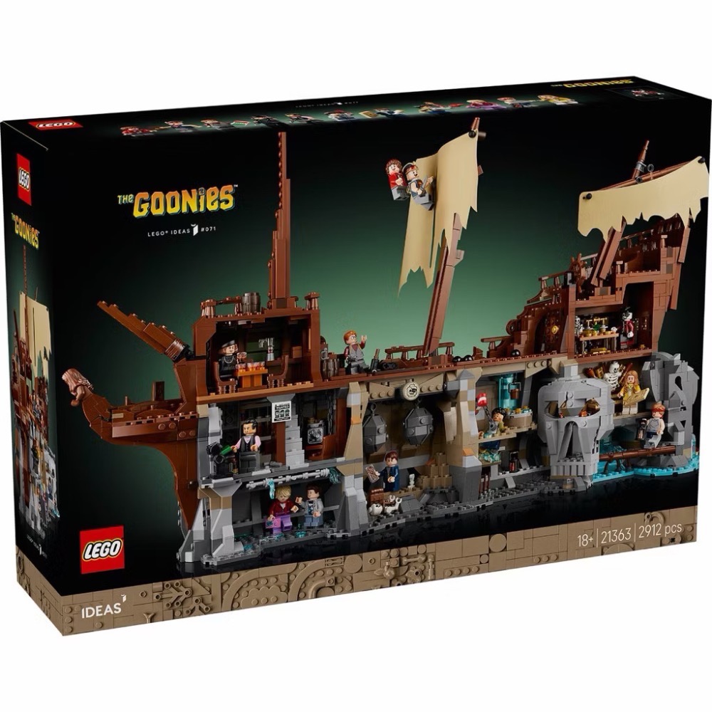 【高雄∣阿育小舖】LEGO 21363 七寶奇謀 iDeas 系列 The Goonies-細節圖2