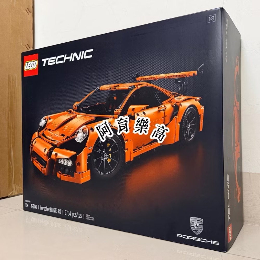 【高雄∣阿育小舖】LEGO 42056 科技系列 保時捷 911 GT3 RS-細節圖2